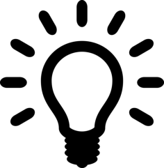 Bright Lightbulb Editable Svg Line Art, Free Vectors File